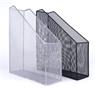 Magazine holder, metal mesh, VICTORIA OFFICE, black
